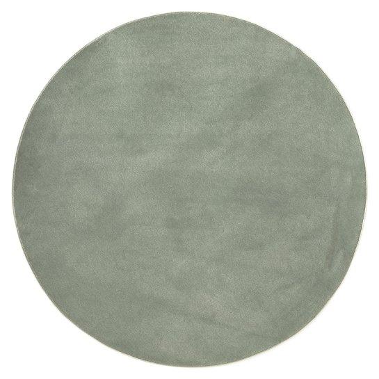 Kenay Home Alfombra Redonda Verde Personalizable