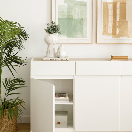 Kenay Home Aparador 150 Blanco