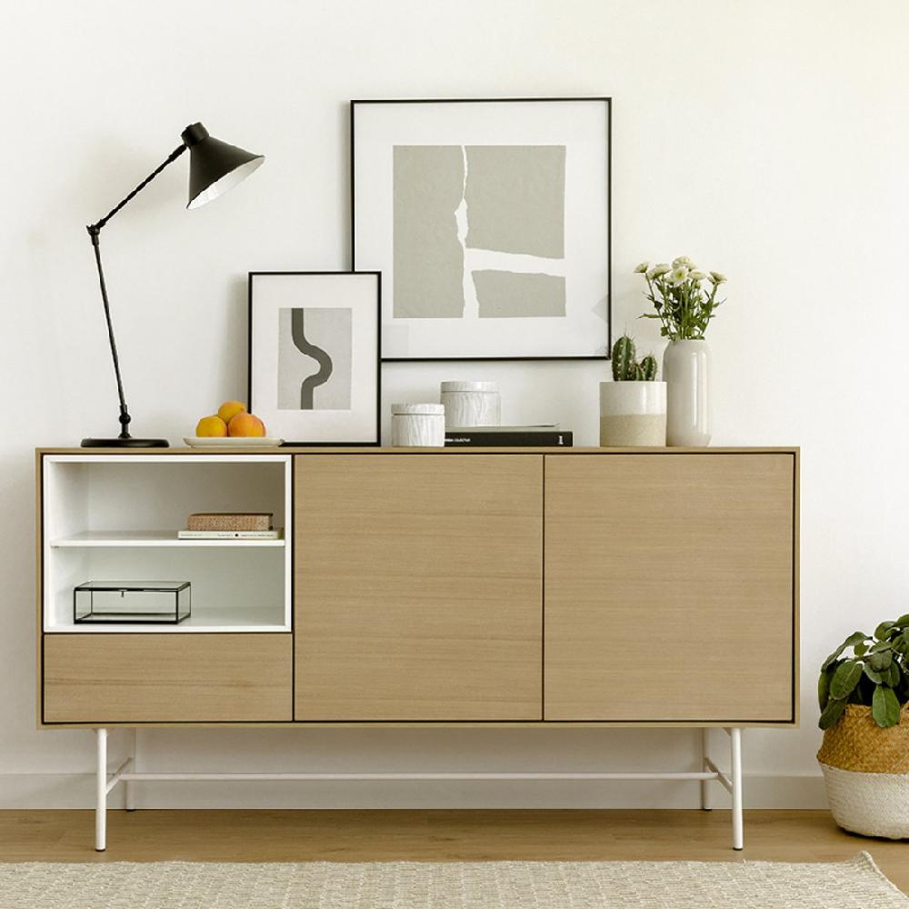 kenay home Aparador 160 whitewash