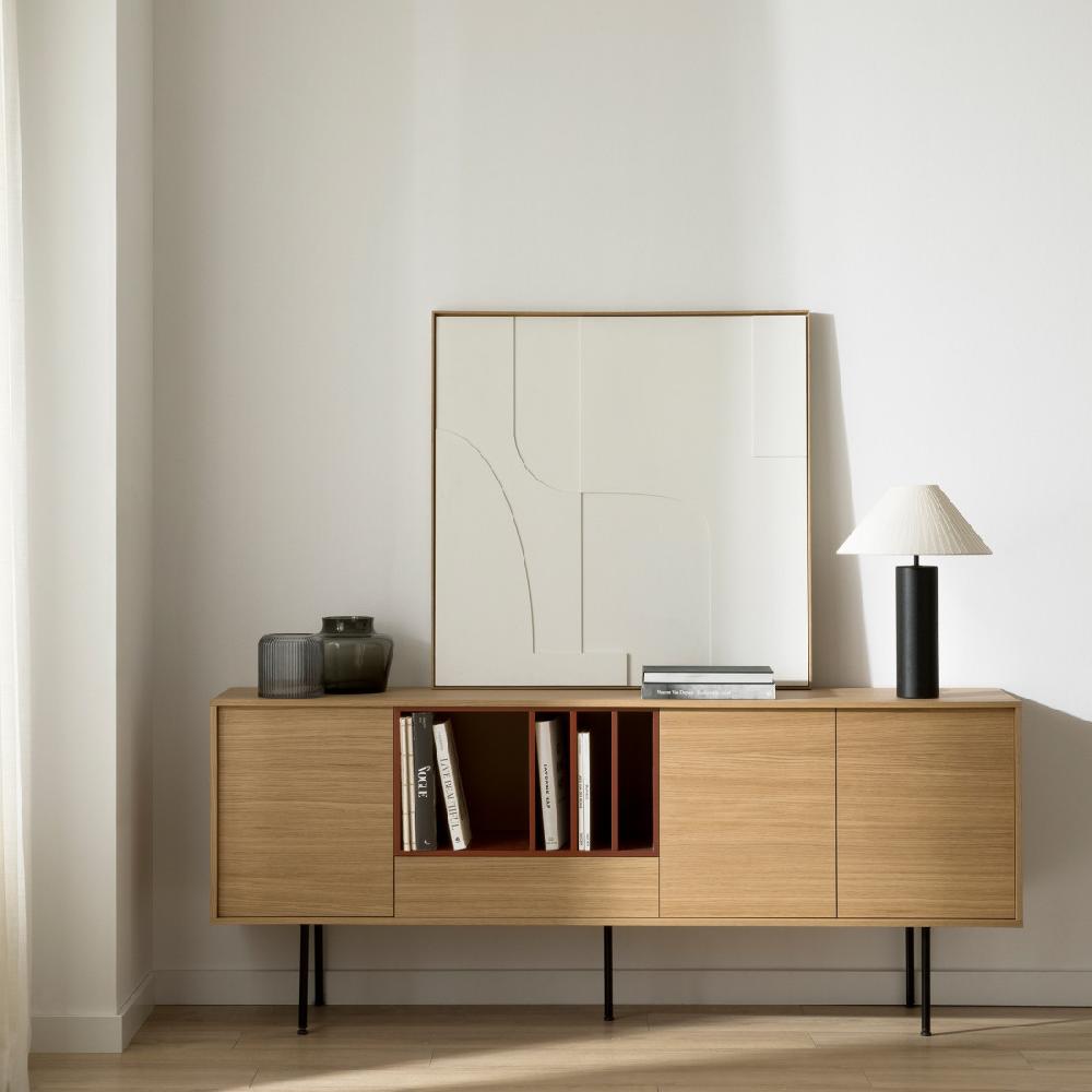 kenay home Aparador 180 burdeos