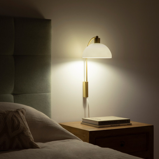 Kenay Home Aplique De Pared Dorado