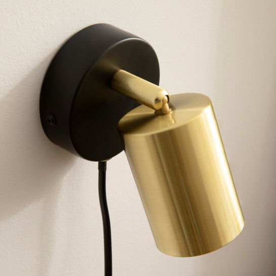 Kenay Home Aplique De Pared Dorado