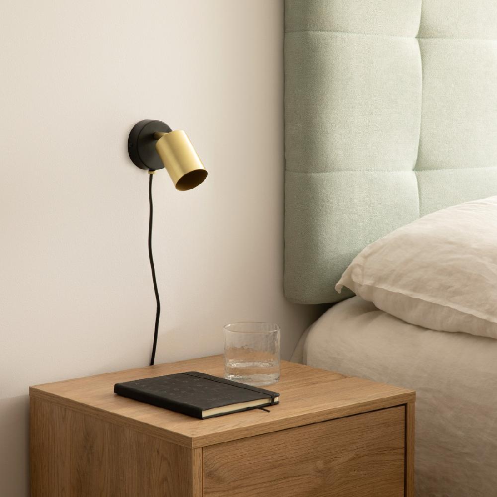 kenay home Aplique de pared dorado