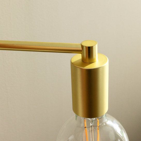 Kenay Home Aplique De Pared Dorado