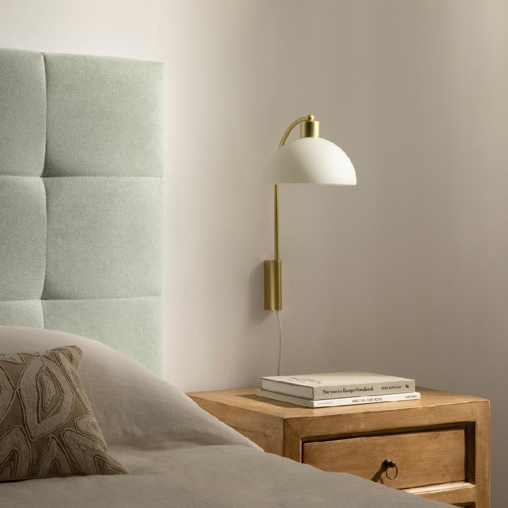 kenay home Aplique de pared dorado