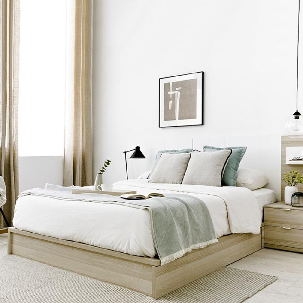 kenay home Aro de cama con cajón personalizable