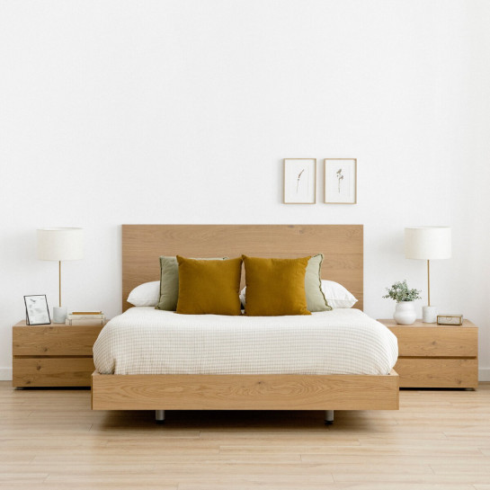 Kenay Home Aro De Cama Roble Personalizable