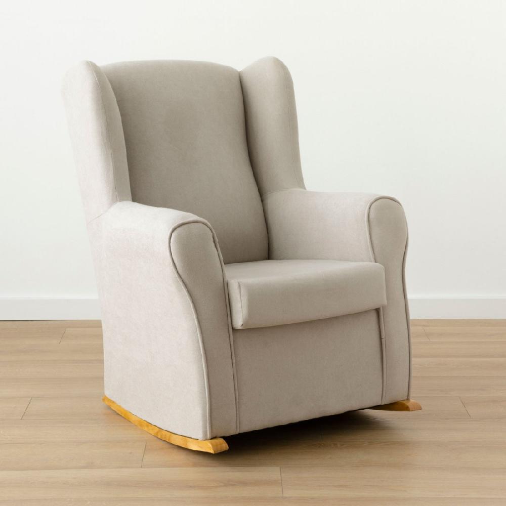 kenay home Balancín tapizado beige