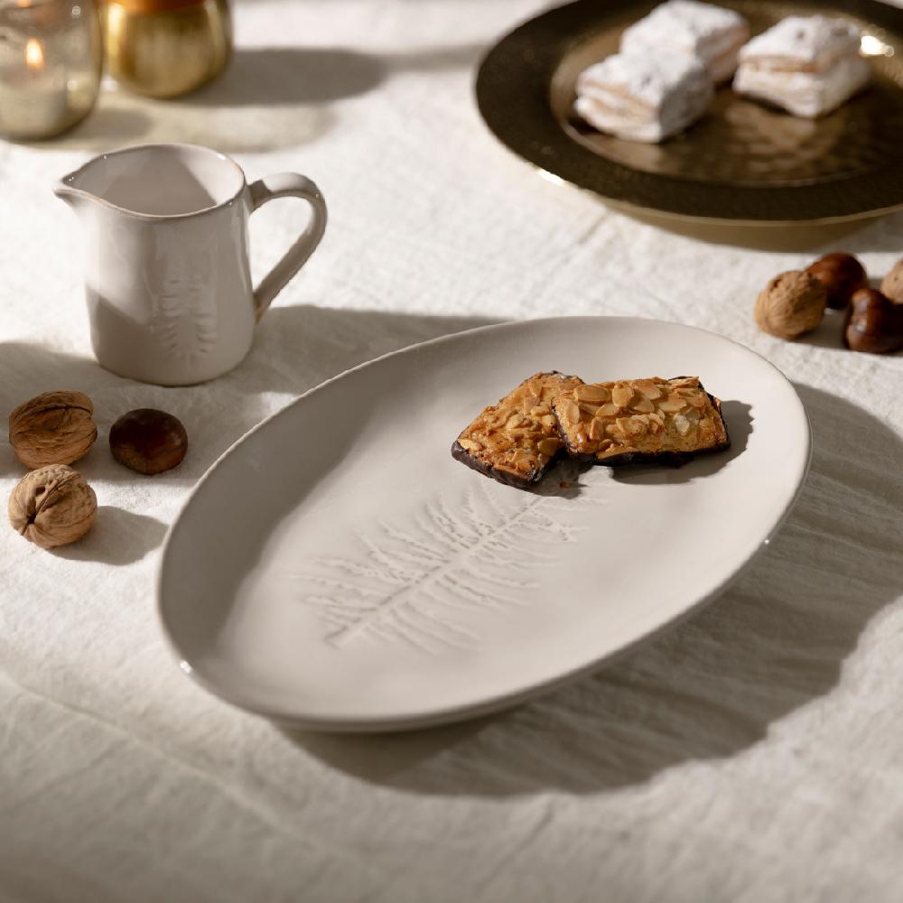 kenay home Bandeja ovalada Navidad