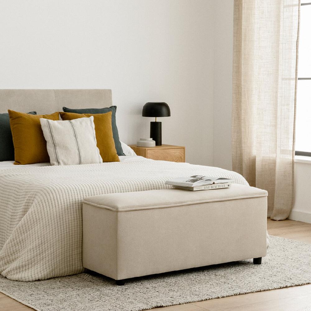 kenay home Banqueta con almacenaje personalizable