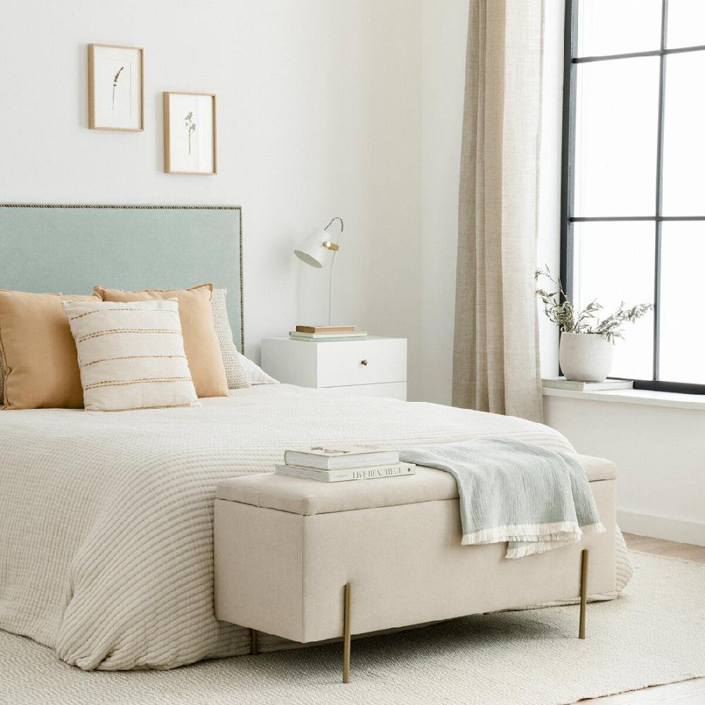 kenay home Banqueta con arcón personalizable