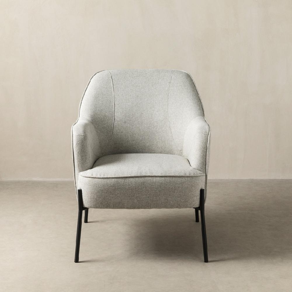 kenay home Butaca gris claro