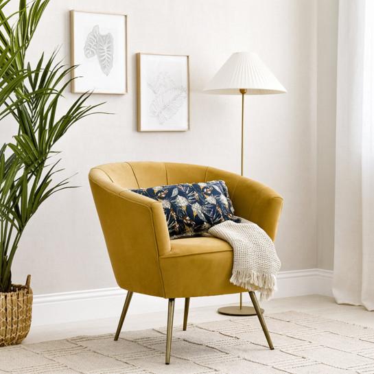 Kenay Home Butaca Mostaza Personalizable