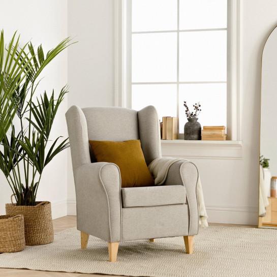 Kenay Home Butaca Tapizada Gris