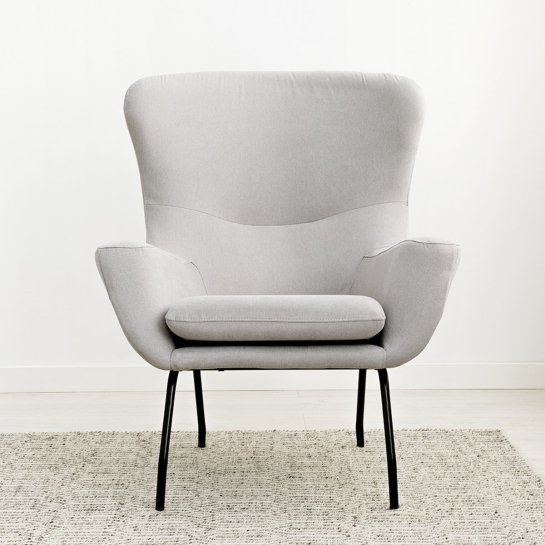 Kenay Home Butaca Tapizada Gris