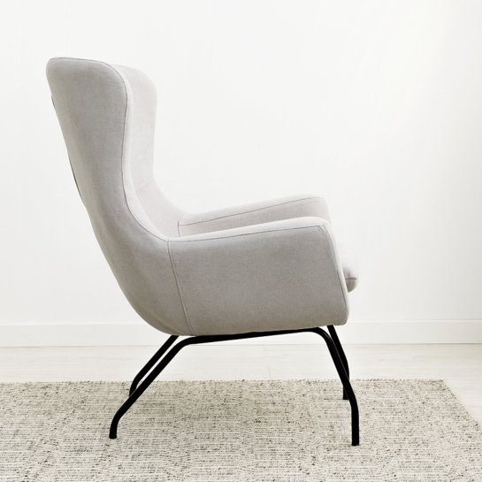 Kenay Home Butaca Tapizada Gris