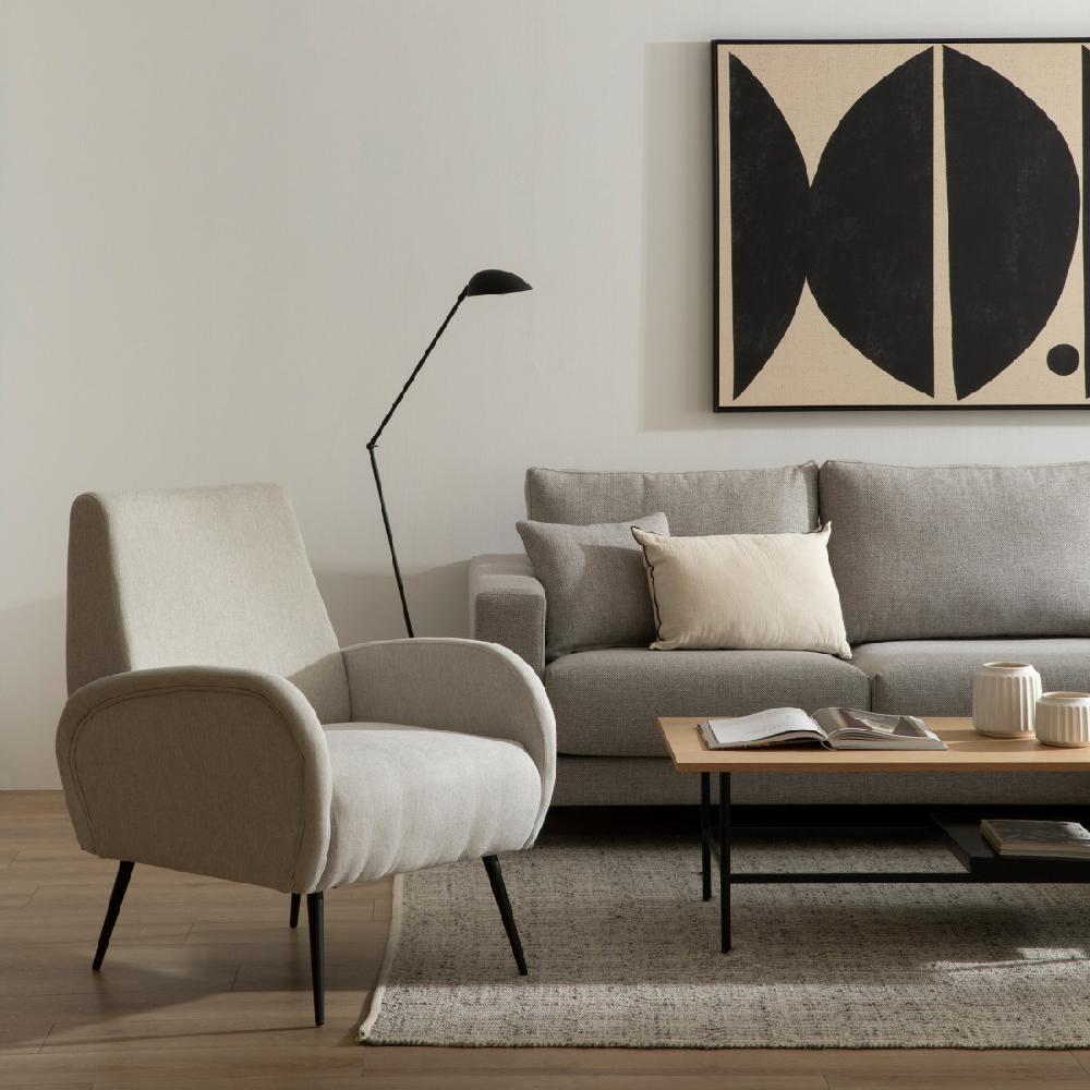 Kenay Home Butaca Tapizada Gris