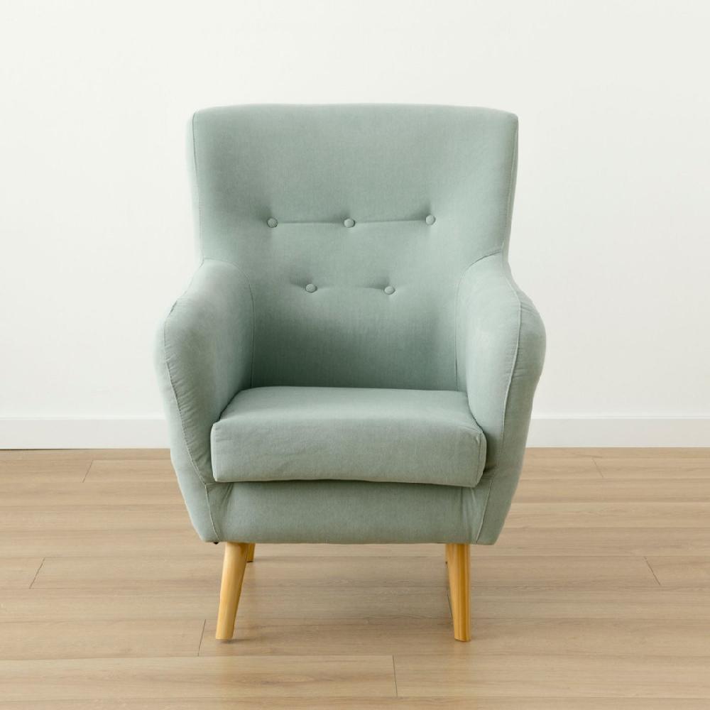 kenay home Butaca tapizada menta