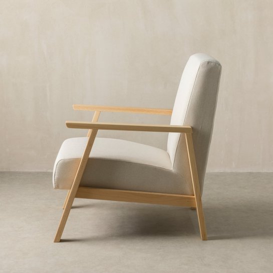 Kenay Home Butaca Tapizada Natural