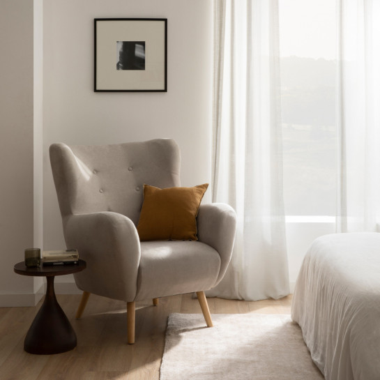 Kenay Home Butaca Tapizada Perla