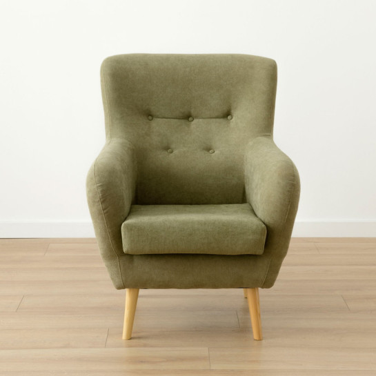 Kenay Home Butaca Tapizada Verde