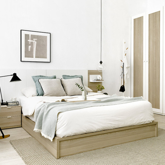 Kenay Home Cabecero Con Mesitas 150