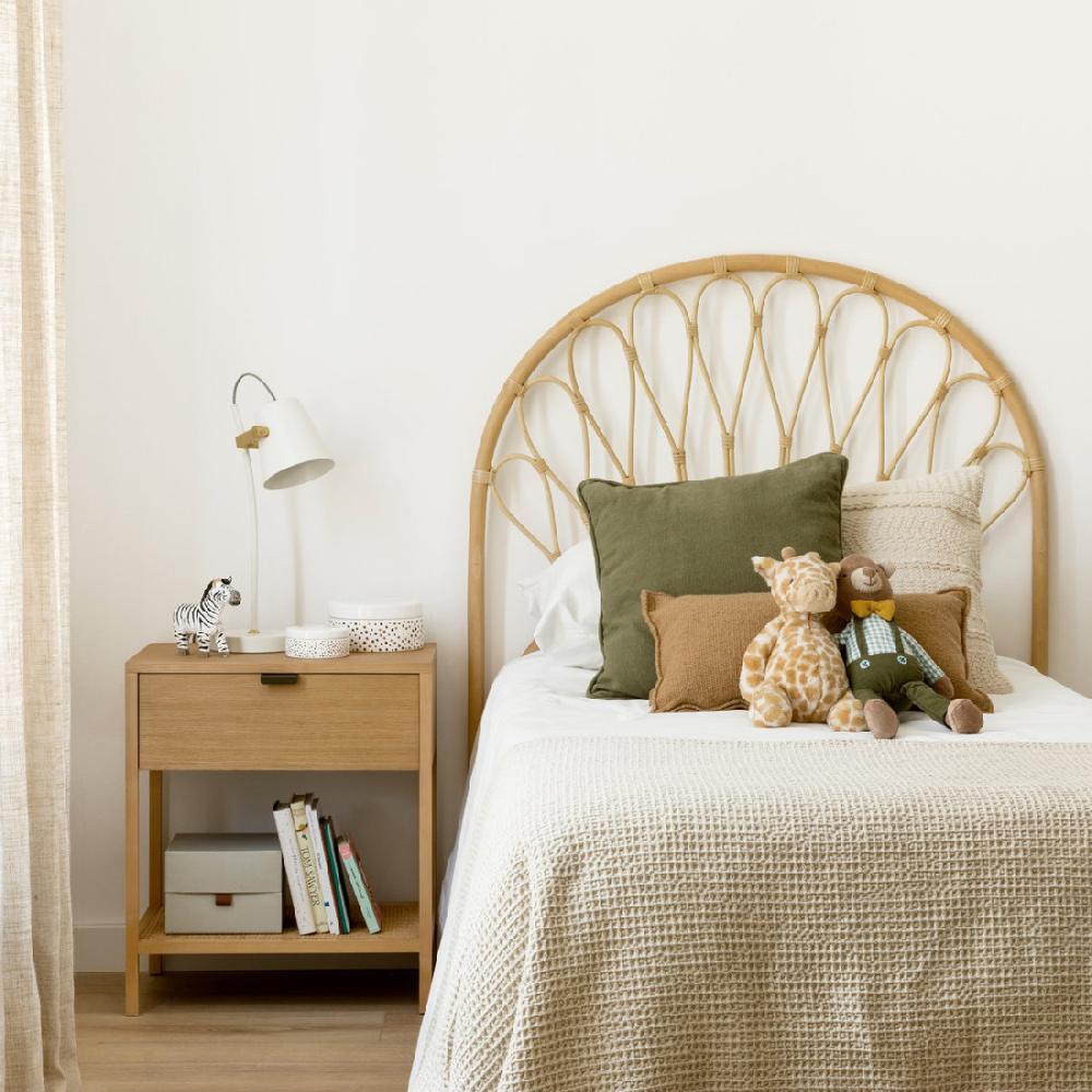 kenay home Cabecero ratán infantil