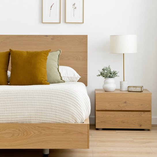 Kenay Home Cabecero Roble Personalizable