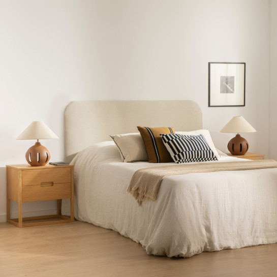 Kenay Home Cabecero Tapizado 150/160 Beige