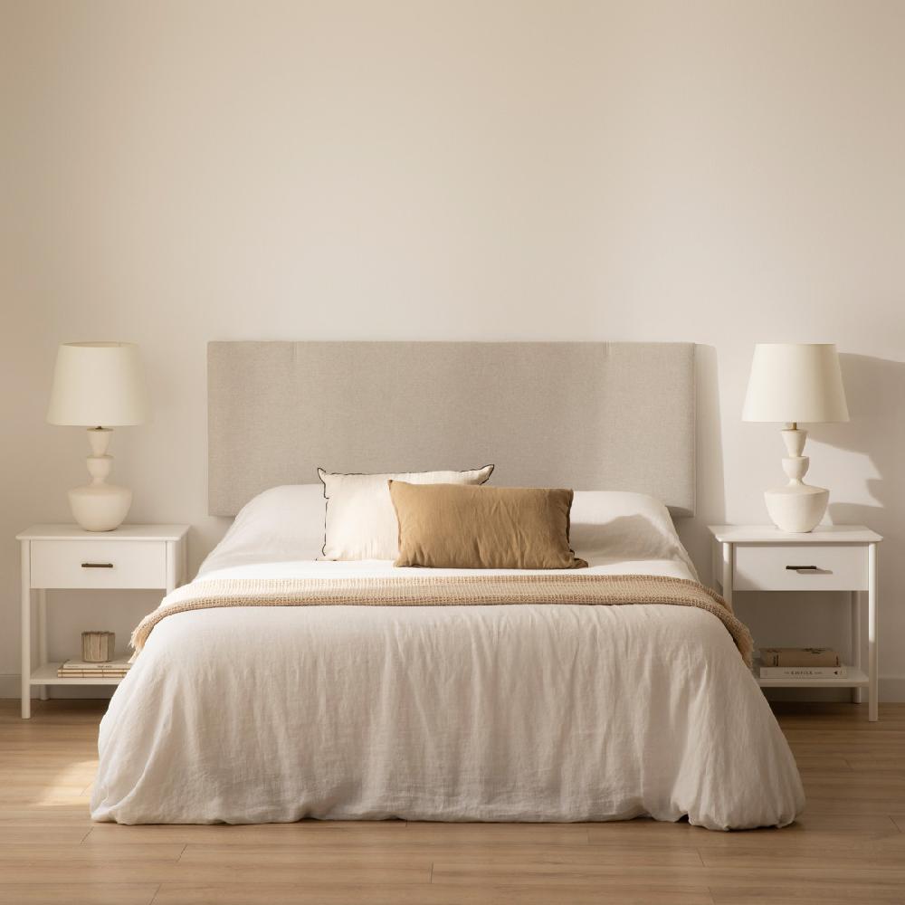 kenay home Cabecero tapizado 150/160 beige
