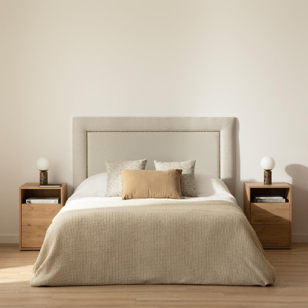 kenay home Cabecero tapizado 150/160 beige