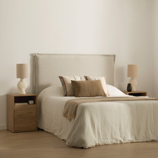 Kenay Home Cabecero Tapizado 150/160 Beige