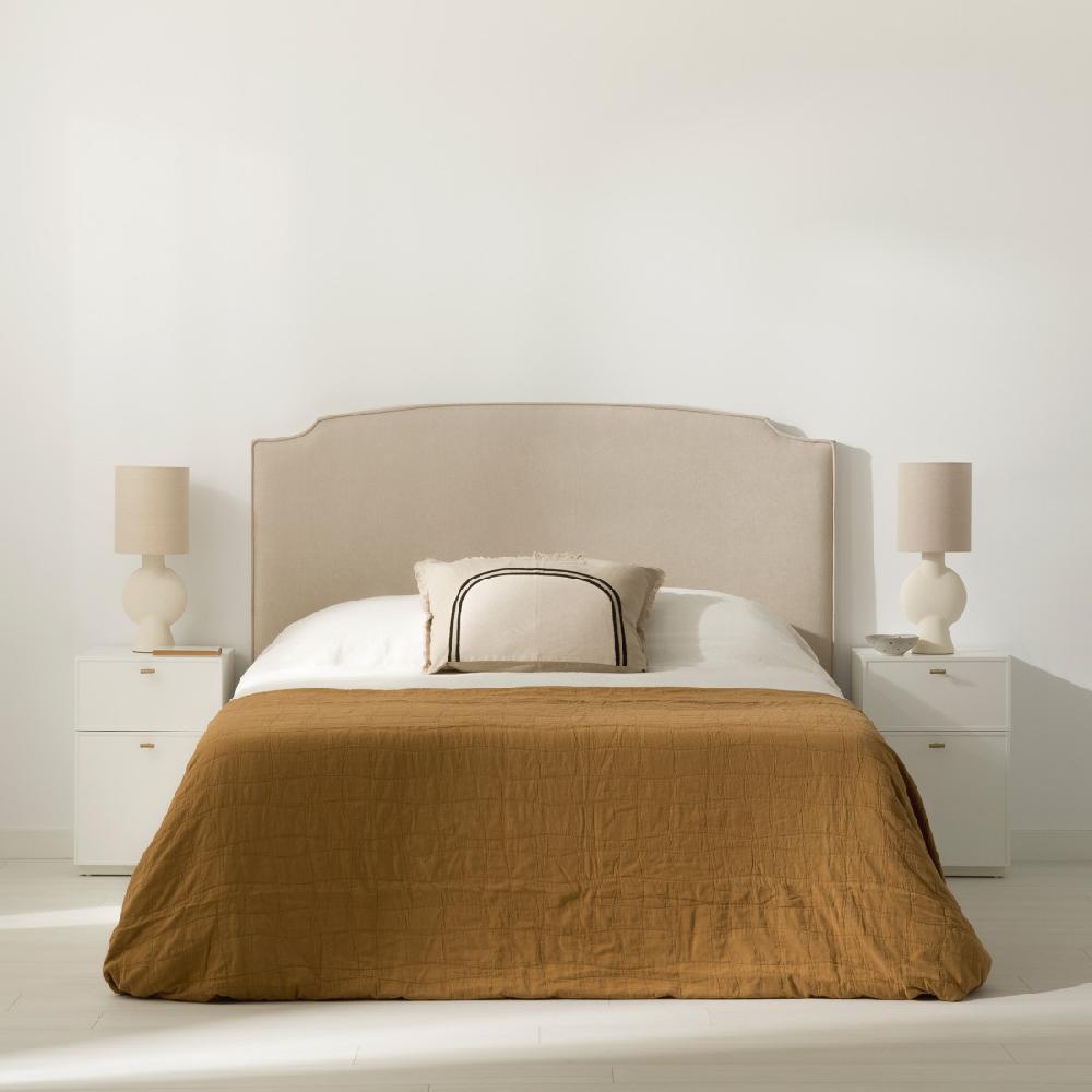 kenay home Cabecero tapizado 150/160 beige