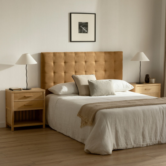 Kenay Home Cabecero Tapizado 150/160 Camel