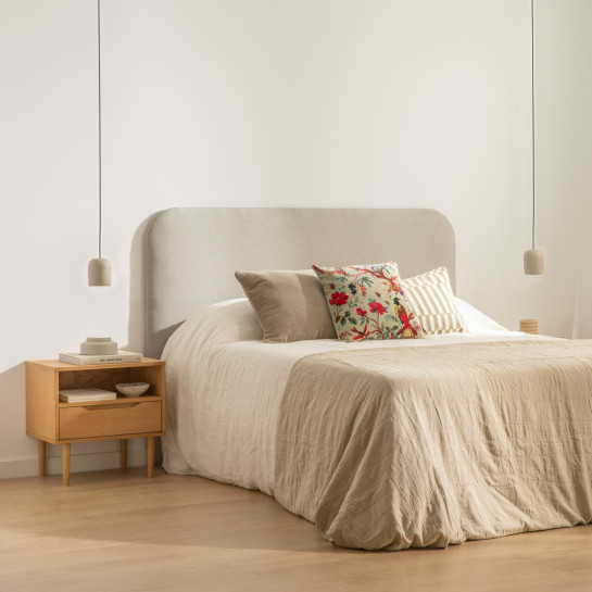 Kenay Home Cabecero Tapizado 150/160 Gris