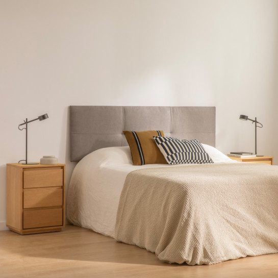 Kenay Home Cabecero Tapizado 150/160 Gris