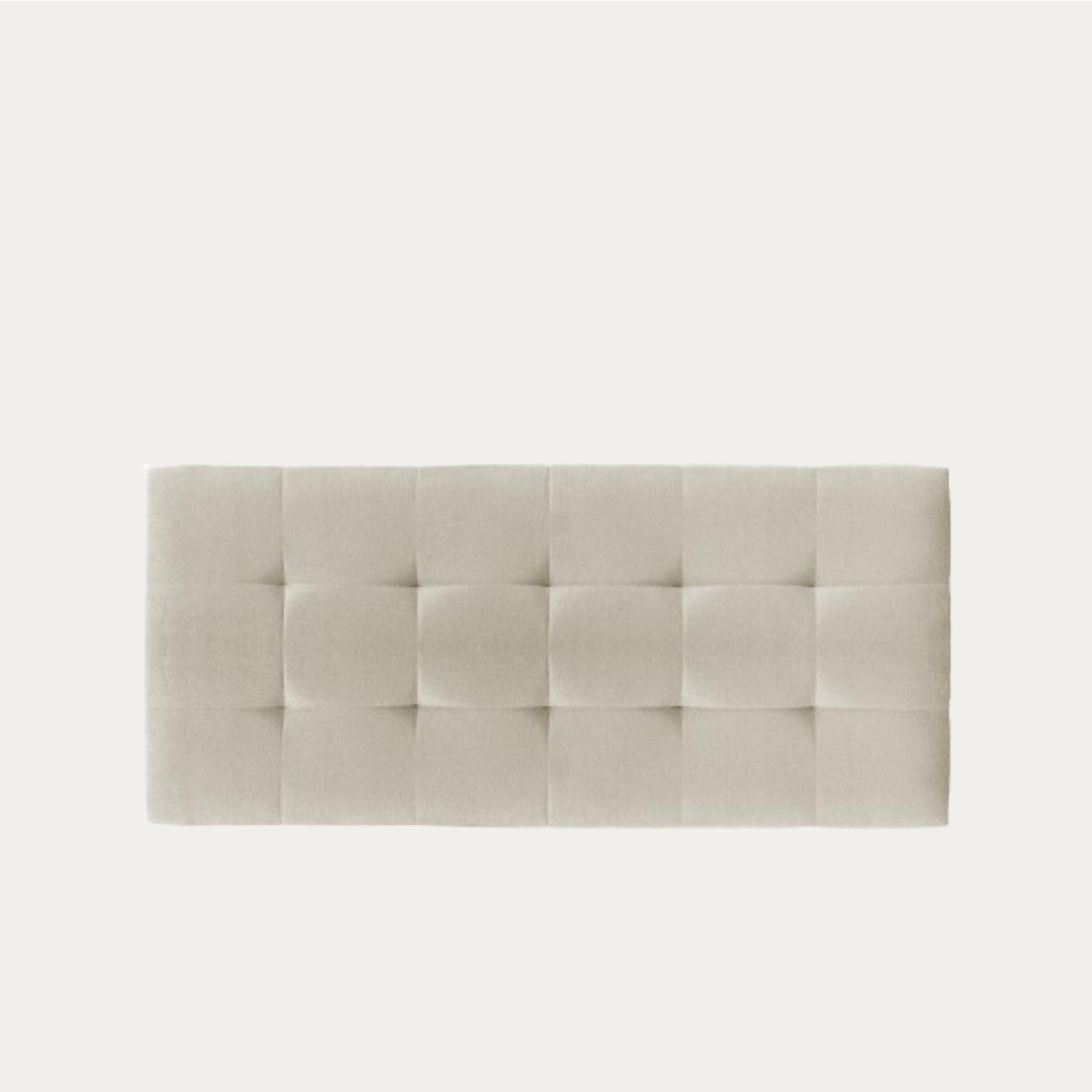 kenay home Cabecero tapizado 150/160 perla