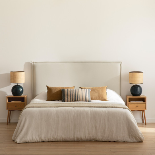 Kenay Home Cabecero Tapizado 180 Blanco Roto