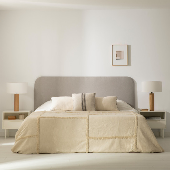 Kenay Home Cabecero Tapizado 180 Gris