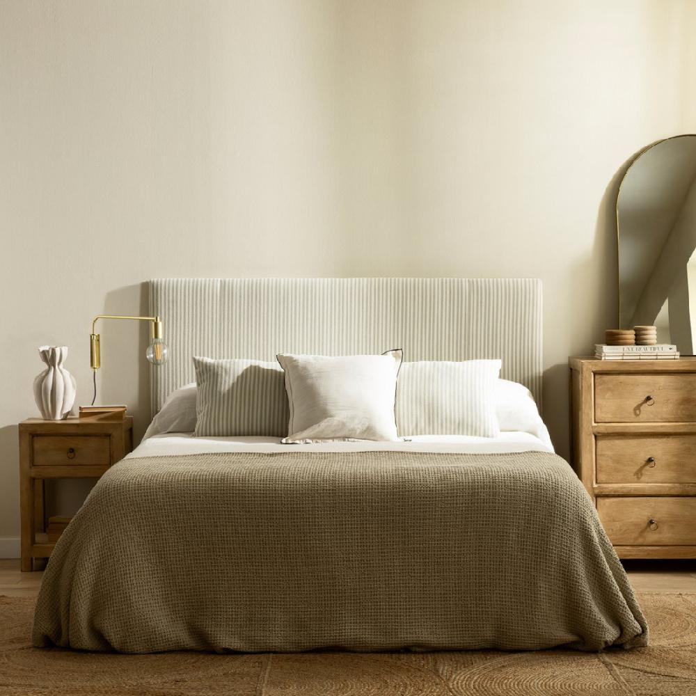 kenay home Cabecero tapizado rayas personalizable