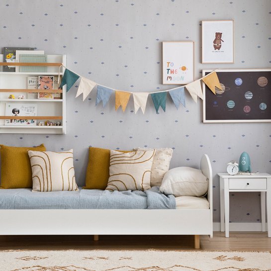 Kenay Home Cama Blanca Personalizable