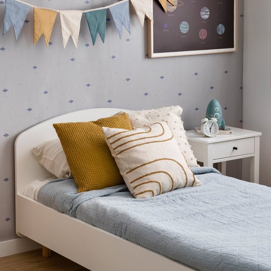 Kenay Home Cama Blanca Personalizable