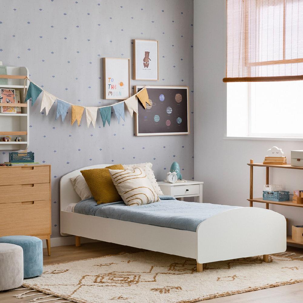 kenay home Cama blanca personalizable