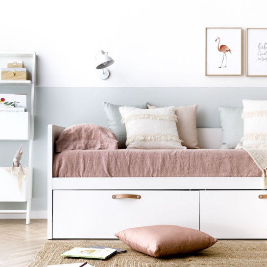 Kenay Home Cama Con 2 Cajones