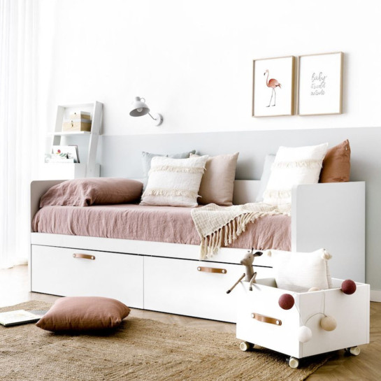 Kenay Home Cama Con 2 Cajones