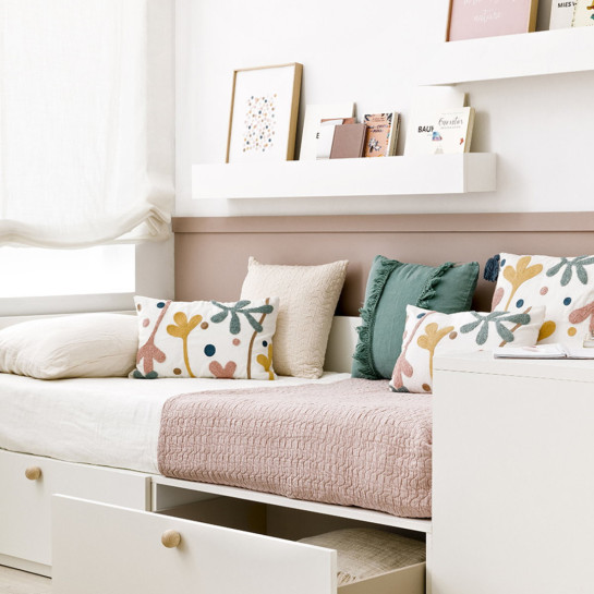 Kenay Home Cama Dos Cajones Personalizable