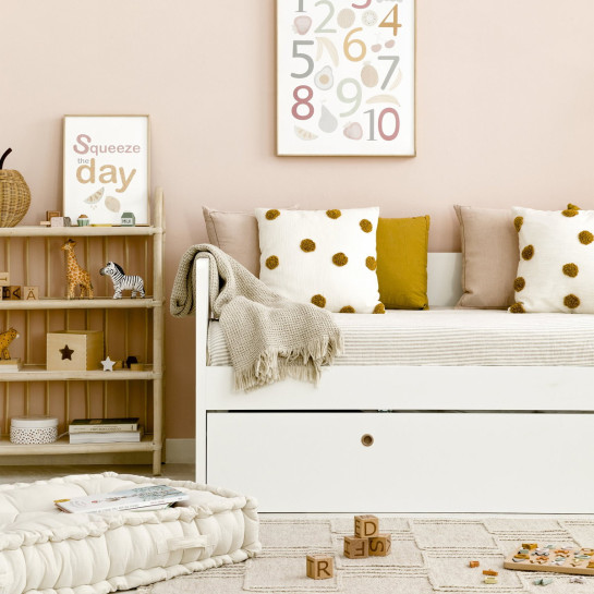 Kenay Home Cama Nido Tirador Blanco