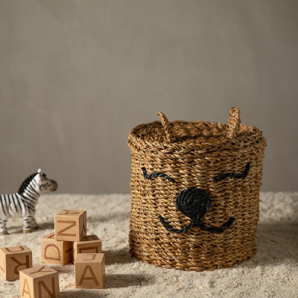 kenay home Cesto fibras natural