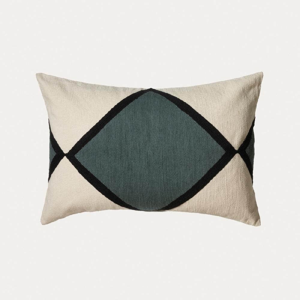 kenay home Cojín dark mint 40x60