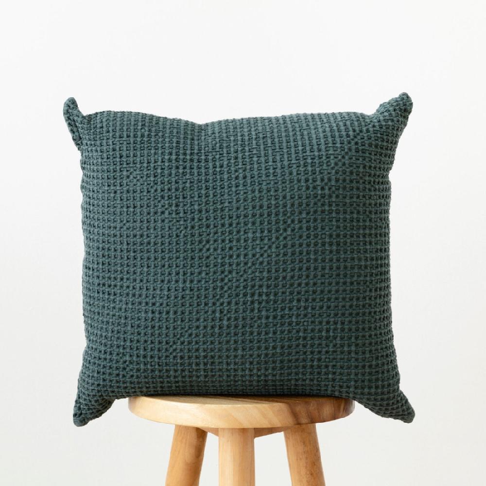 kenay home Cojín dark mint
